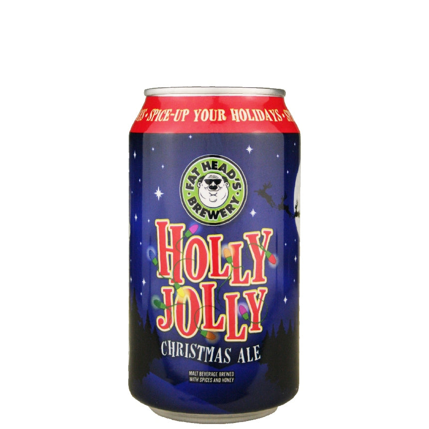 Fat Head's Holly Jolly Christmas Ale 12 oz can (6-pack)