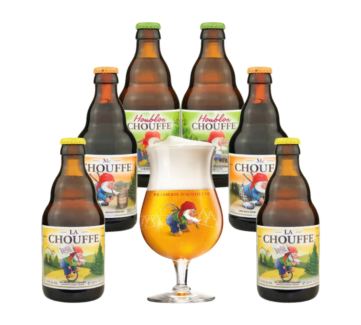 Chouffe Classics Tasting Set (6 ales & 1 glass)