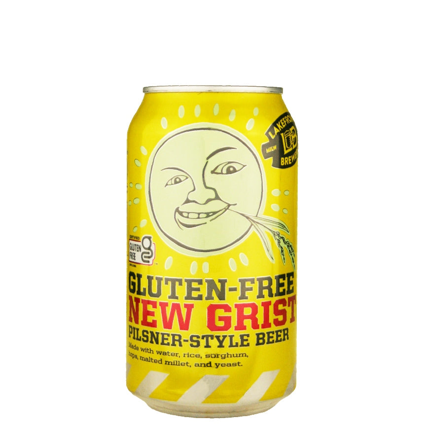 Lakefront Gluten-Free New Grist Pilsner-Style 12 oz can (single)