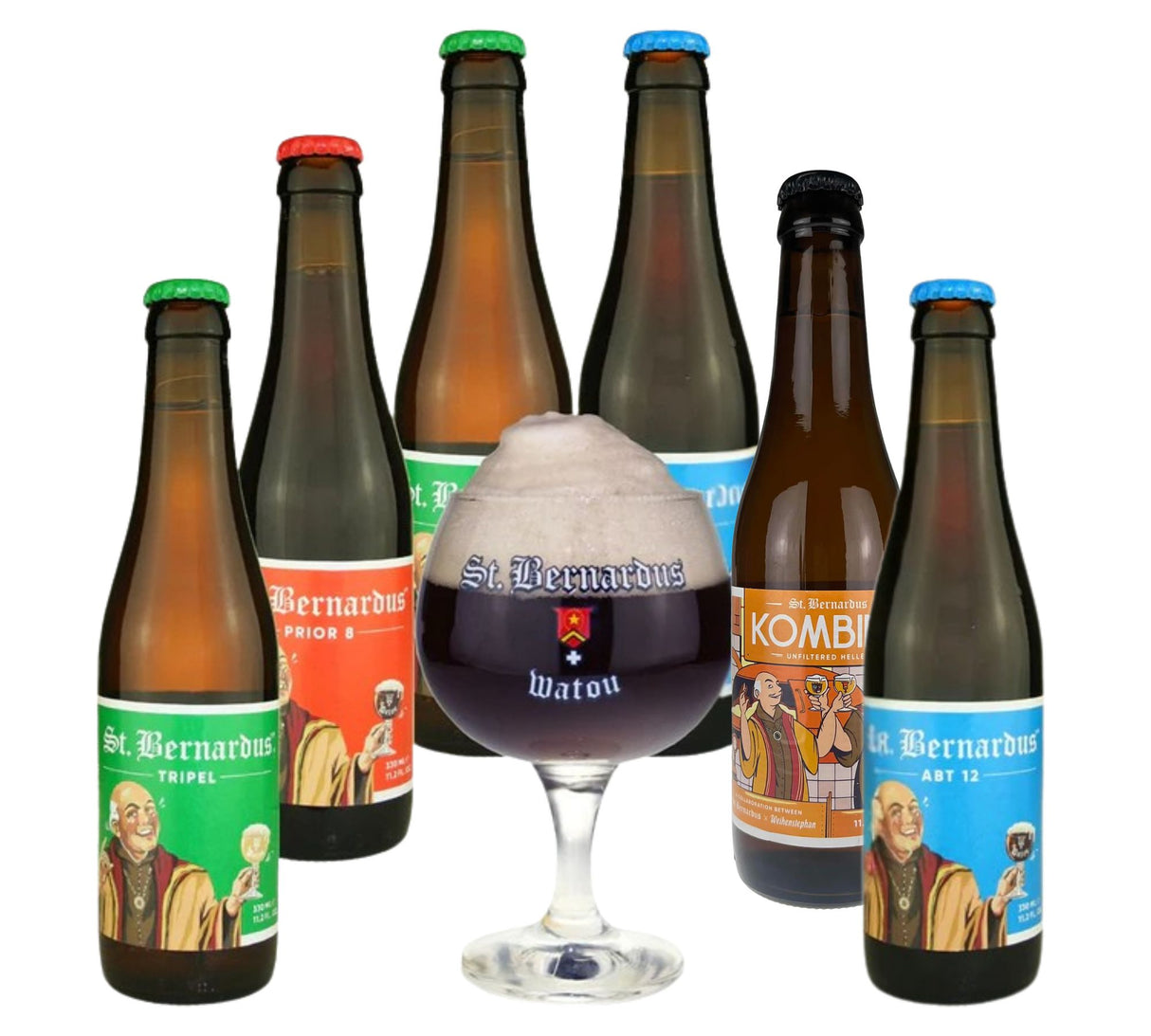St. Bernardus Tasting Set (6 ales & 1 glass)
