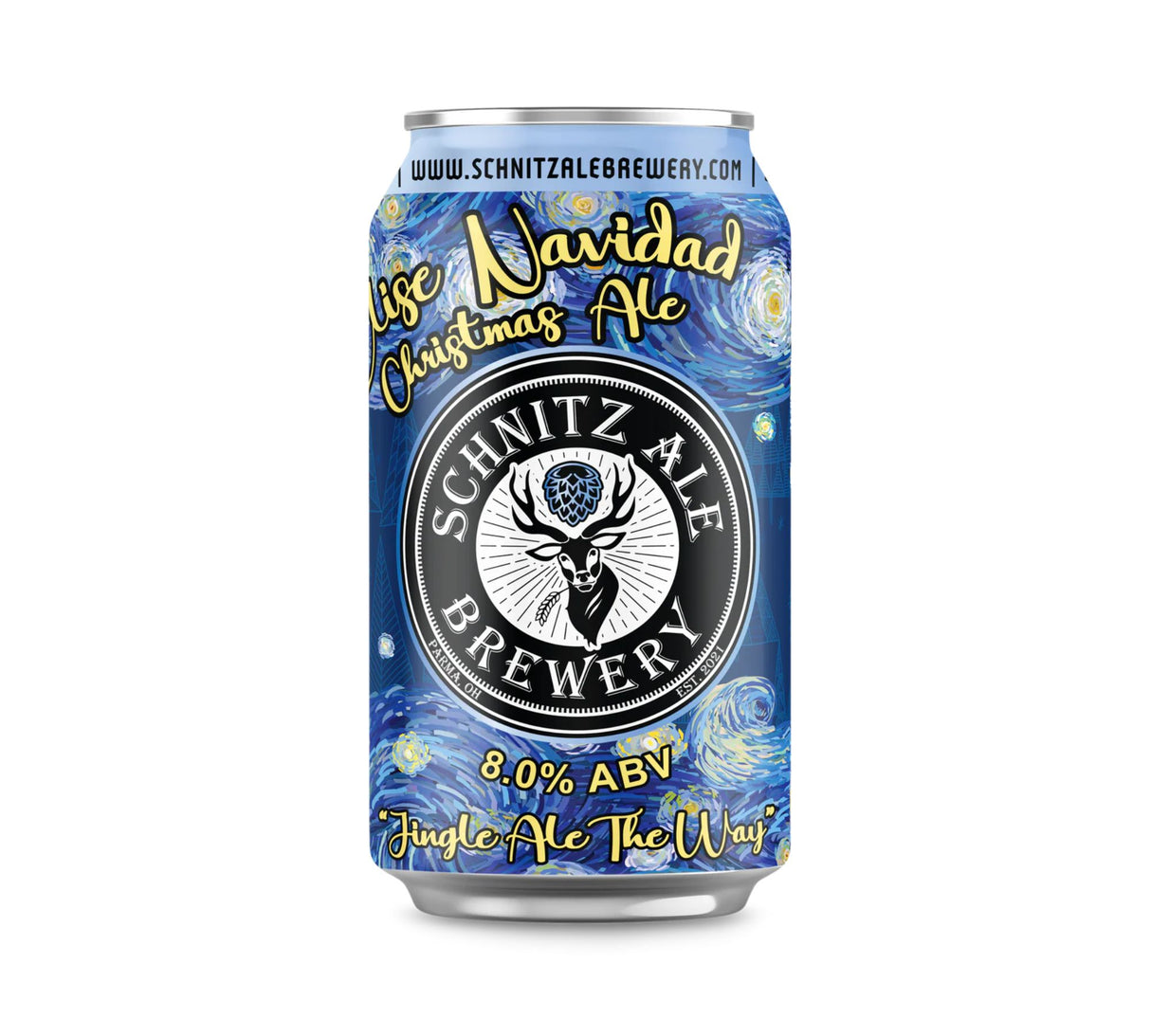 Schnitz Ale Elise Navidad 12 oz can