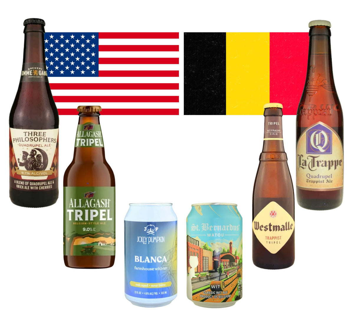 Belgium vs. America: A Belgian-Style Virtual Tasting