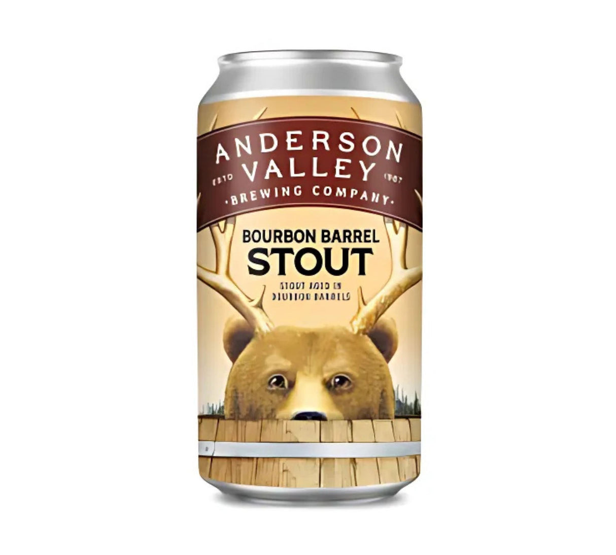 Anderson Valley Bourbon Barrel Stout 12 oz can
