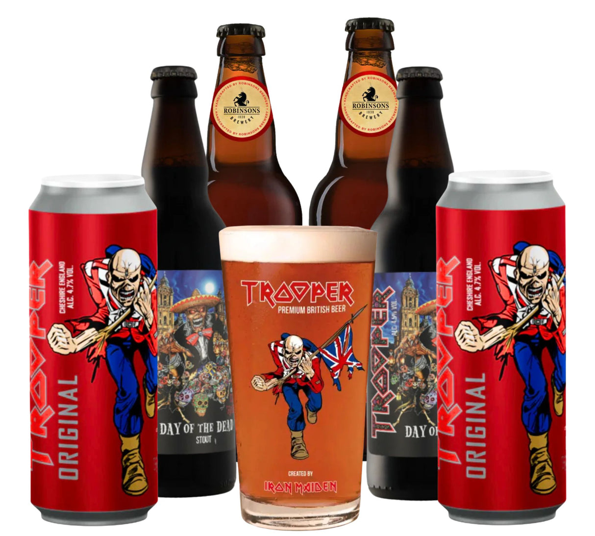 Trooper Beer Sampler (6 ales & 1 glass)