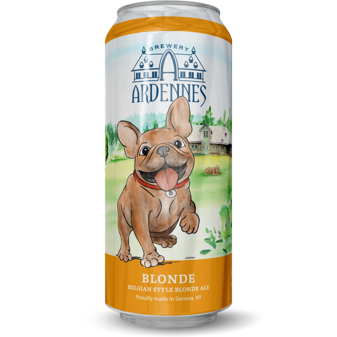 Brewery Ardennes Belgian Style Blonde, 16 oz can