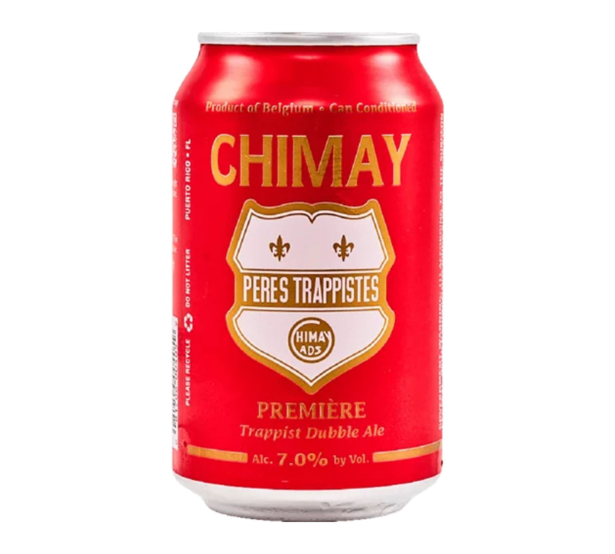 Chimay Trappist Premiere (red label) 11.2 oz can