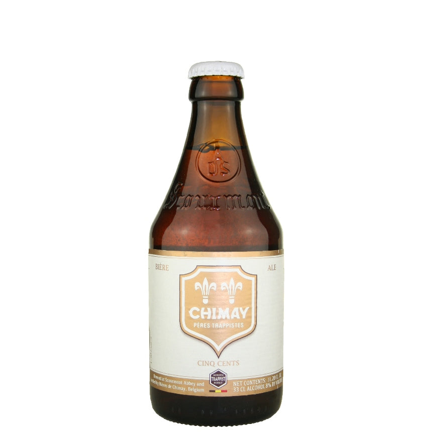 Chimay Trappist Cinq Cents (white label) 11.2 oz