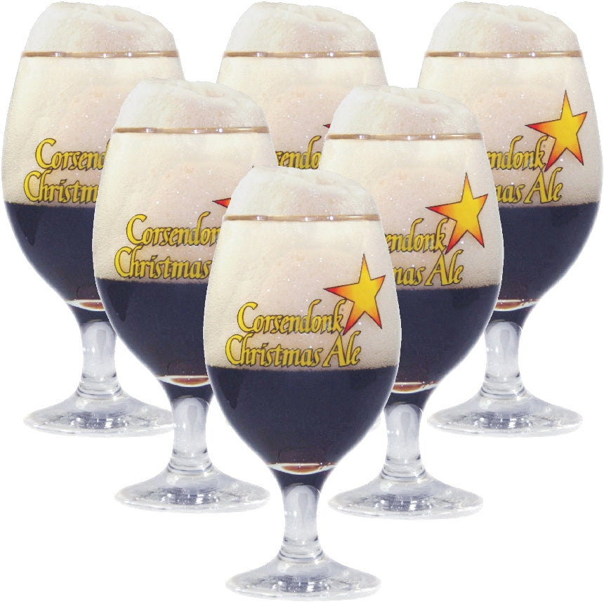 Corsendonk Christmas Ale Glass (set of 6)