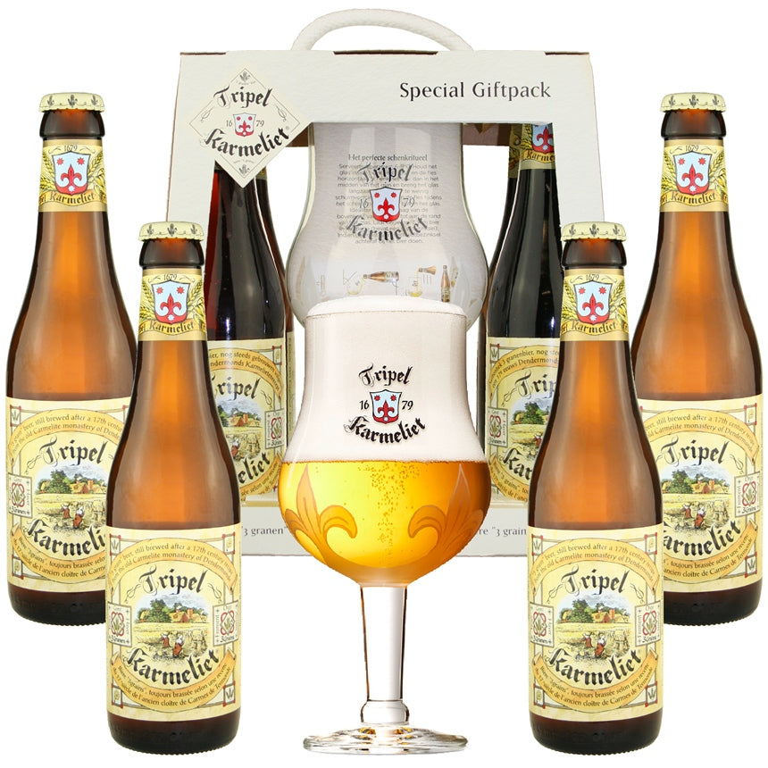 Karmeliet Tripel Gift Set (4 ales & glass)