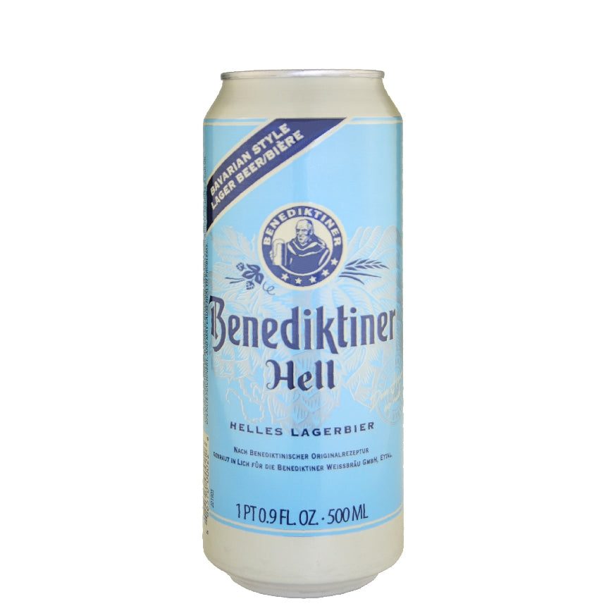 Benediktiner Hell 16.9 oz can