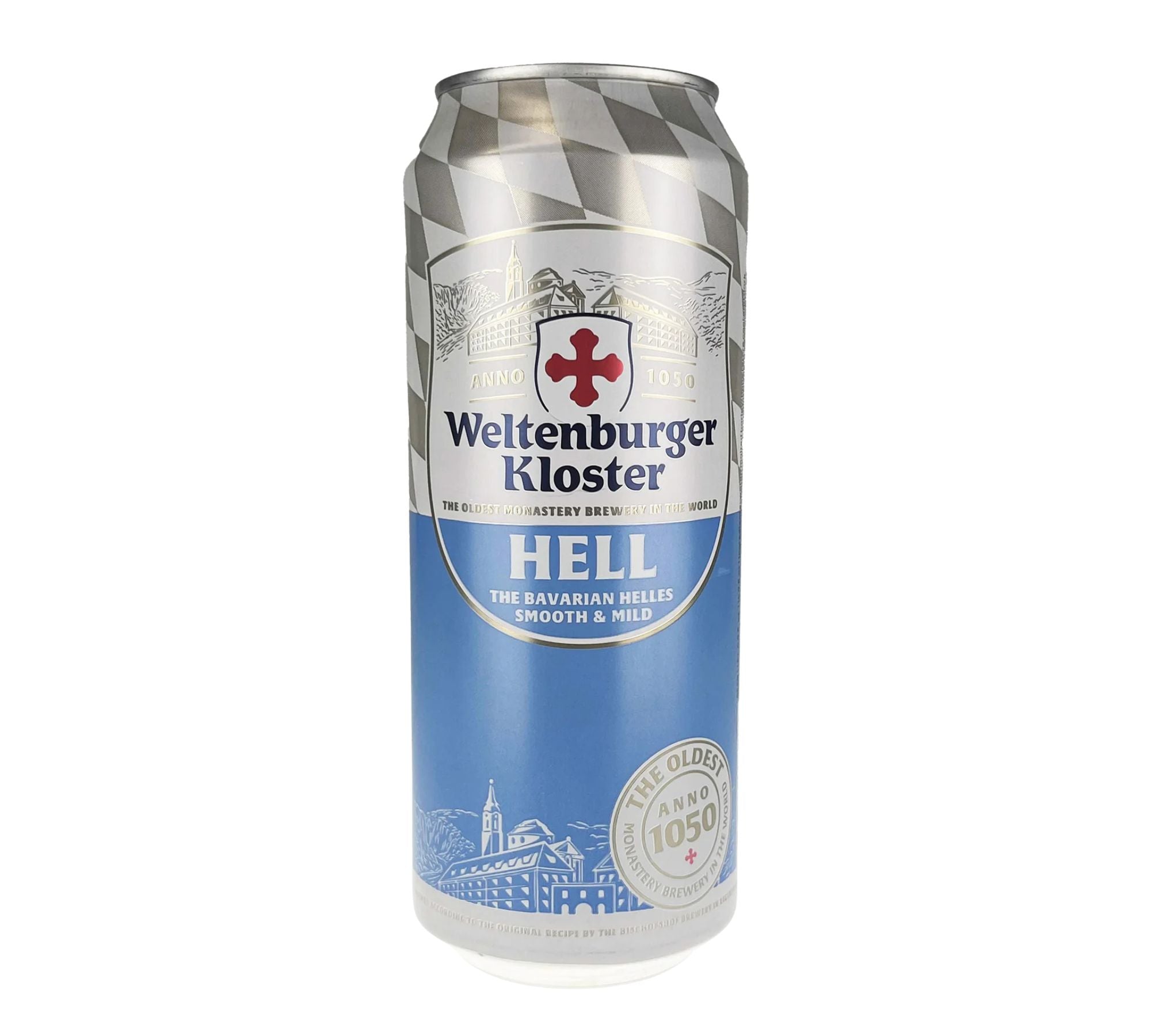 Weltenburger Kloster Hell 16.9 oz can (4-can pack) – BELGIAN-STYLE