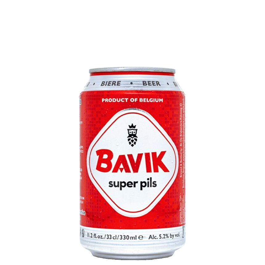 Bavik Super Pils 11.2 oz can