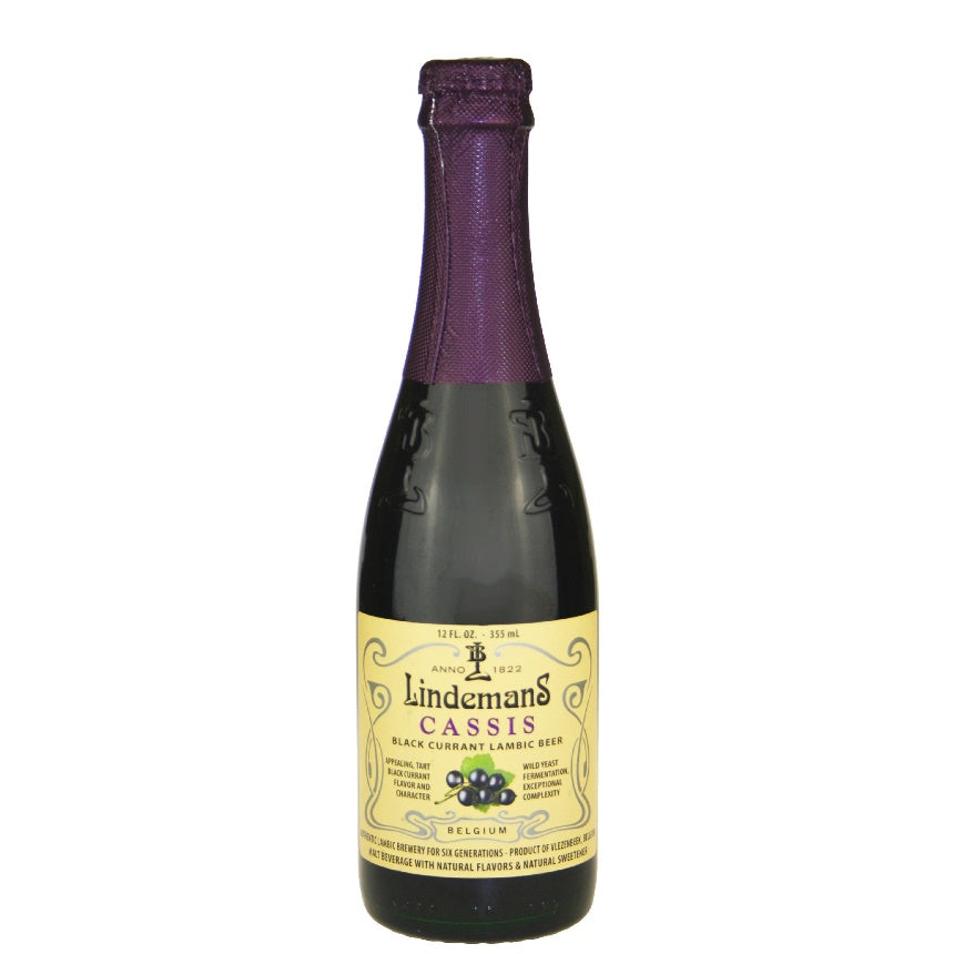 Lindemans Cassis (Blackcurrant) Lambic 12 oz – BELGIAN-STYLE ALES
