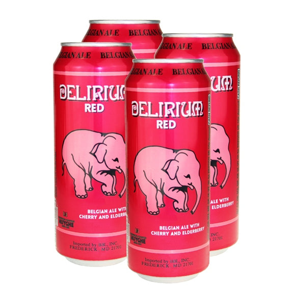 Delirium Red 16.9 oz (4 - Can Pack)