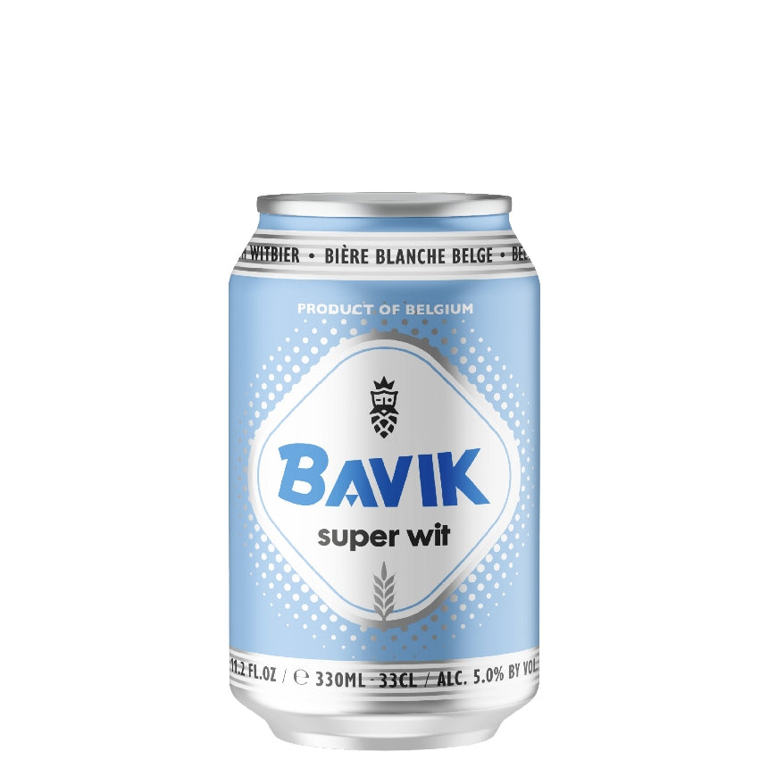 Bavik Super Wit 11.2 oz can