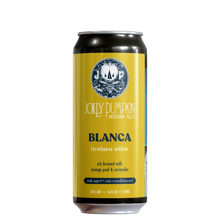 Jolly Pumpkin Blanca 16 oz can