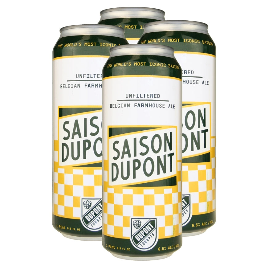 Saison Dupont Farmhouse Ale 16.9 oz (4-can pack)