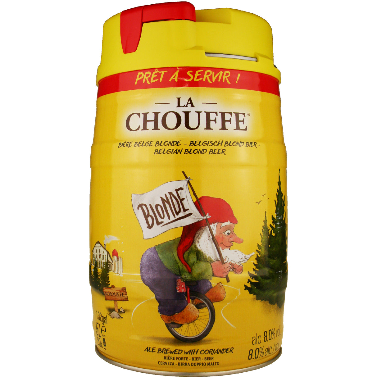 La Chouffe Blonde Ale Mini Keg (5 liter)