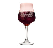 Lindemans stem Glass filled with beer