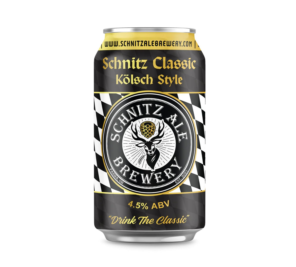 Schnitz Ale Classic Kolsch Style 12 oz can