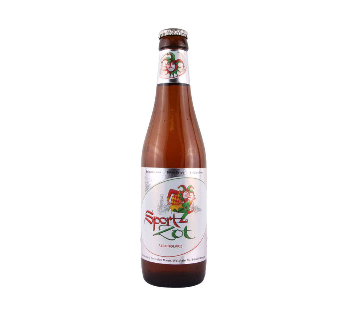De Halve Maan Brugse Sport Zot 11.2 oz bottle