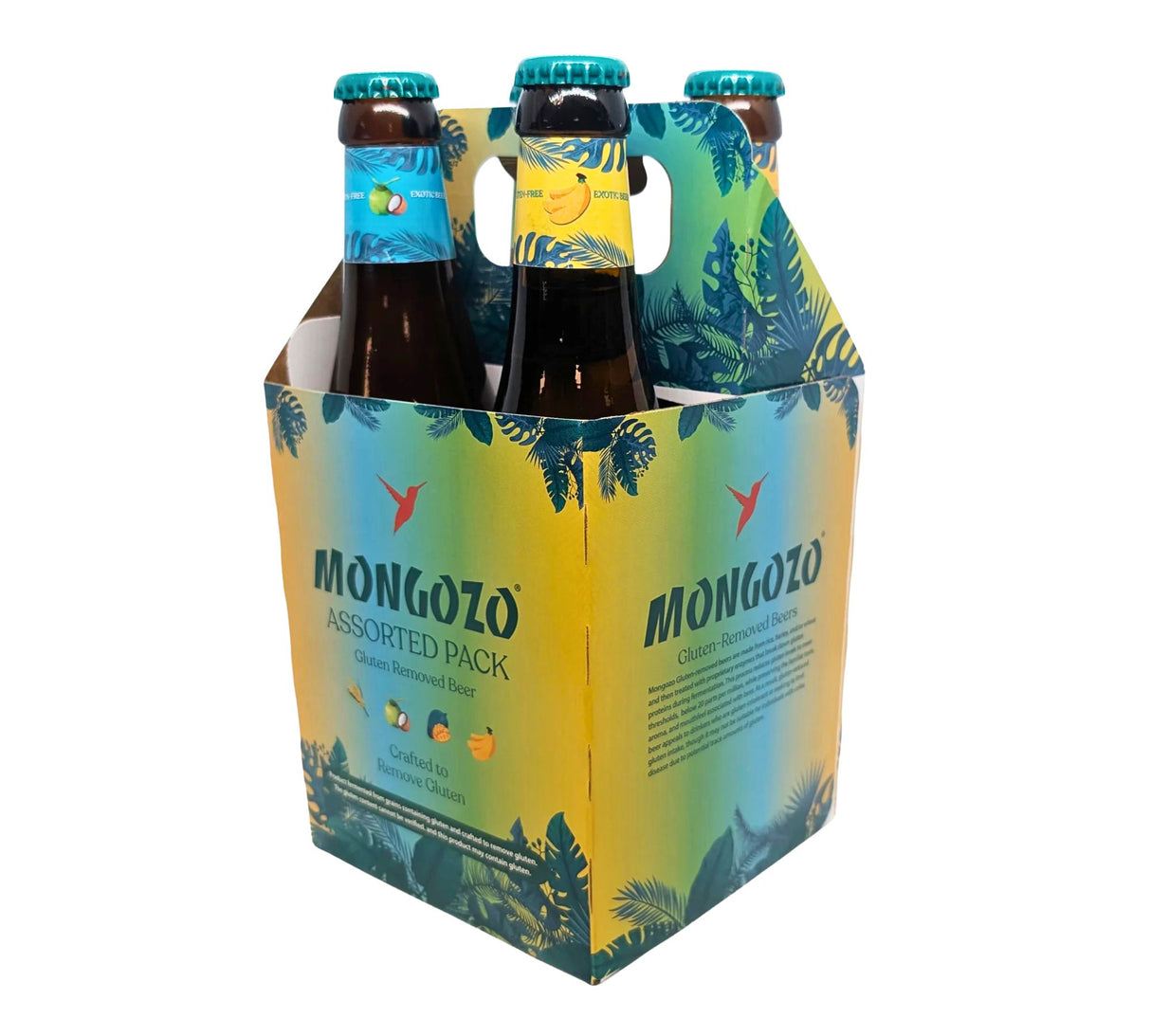 Mongozo Assorted Gluten-Removed 4 pack (11.2 oz each)